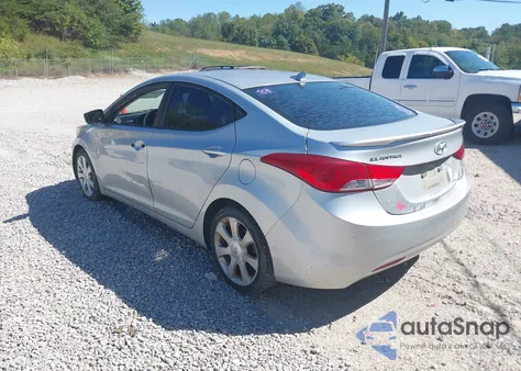 2013 Hyundai Elantra Limited z USA, uszkodzony, nr VIN 5NPDH4AE8DH236819